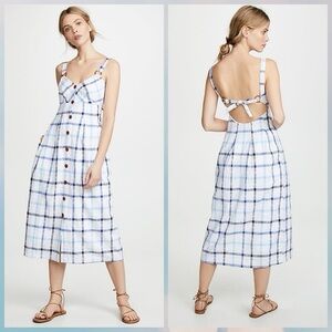 Anthropologie Red Carter dress